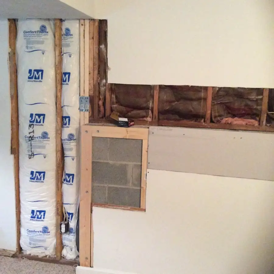 Wall insulation replacement during Odor Removal & Deodorization in Orem